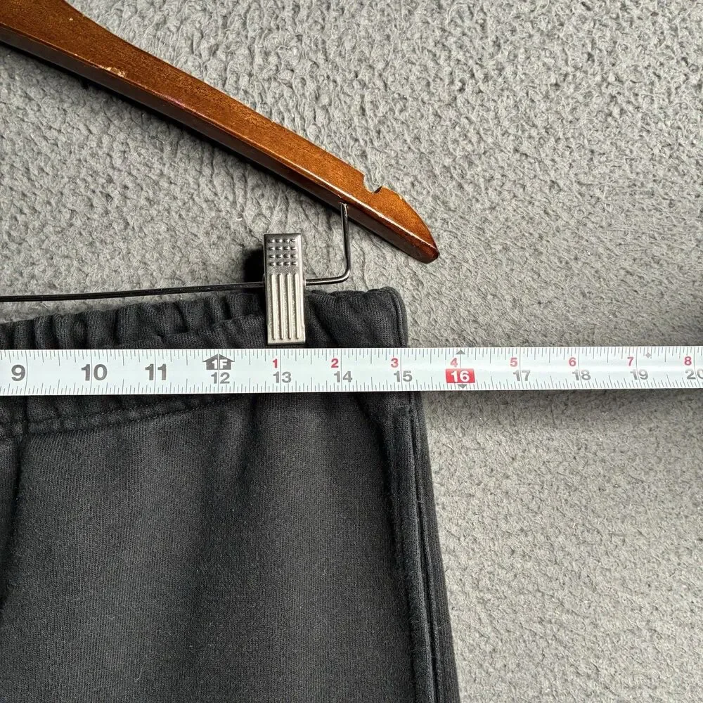 Champion x A Ma Maniere x Awake NY Sweatpants Black Size Small Drawstring